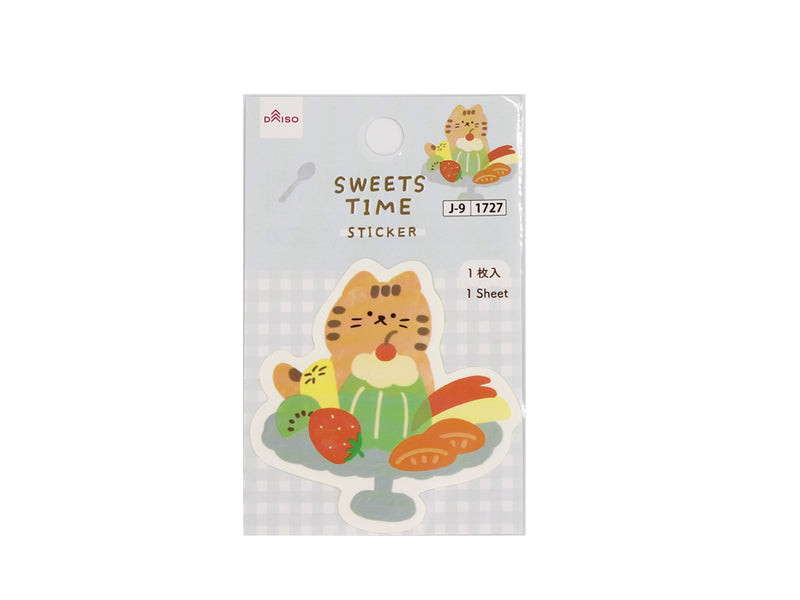 ステッカー（Ｓｗｅｅｔ　Ａｎｉｍａｌｓ、ネコ、２）