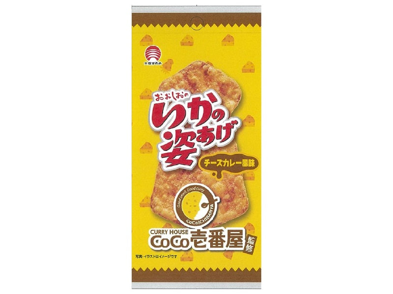 合食　いかの姿あげ　ＣｏＣｏ壱番屋監修チーズカレー風味　４枚入