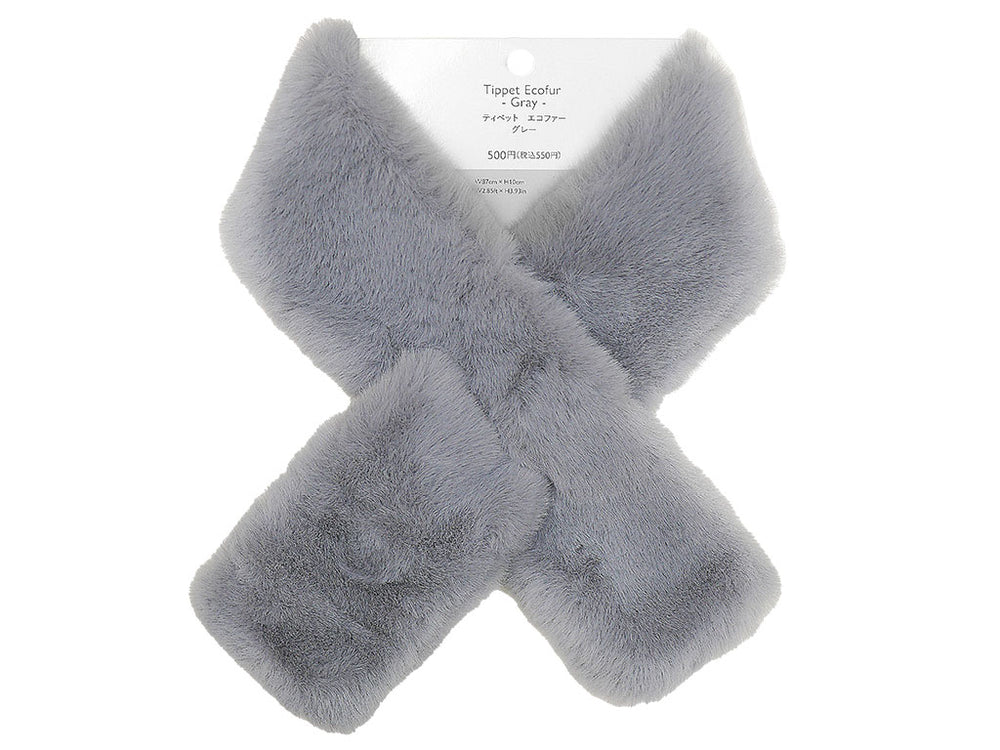 エコファー、ティペット、ハンドメイド ティペット（エコファー、GY） - スリーピーネットストア通販【公式】