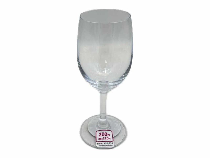 ワイングラス（無鉛クリスタルガラス、約２５０ｍＬ）
