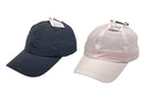 レディーススポーツキャップ（ブラック、ピンク）