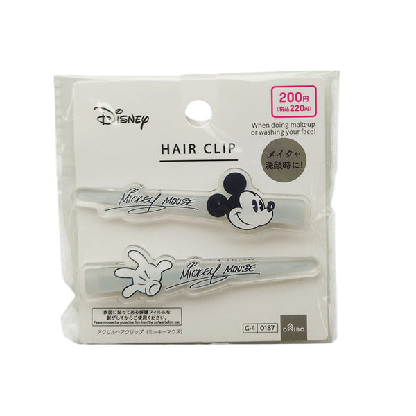 アクリルヘアクリップ（ミッキーマウス） - 100均 通販 ダイソーネット