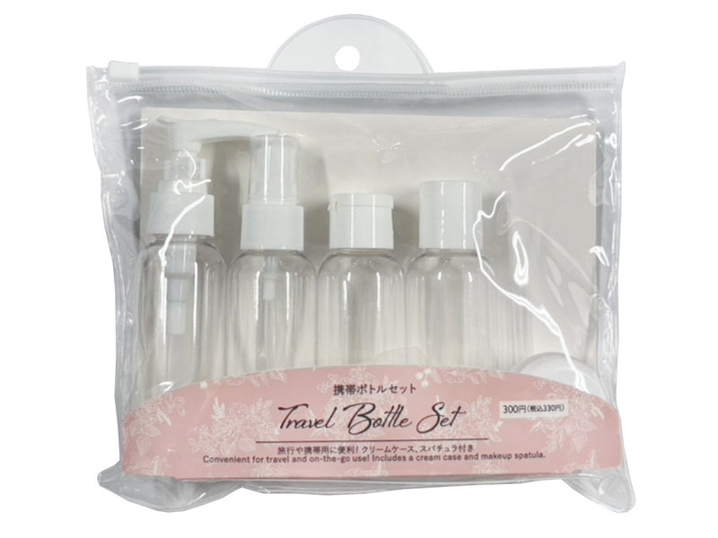 携帯ボトルセット　クラシックフラワー柄