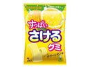 ＵＨＡ味覚糖　すっぱいさけるグミ　サワーレモン味　７枚