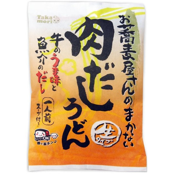五木食品 タカモリ お蕎麦屋さんのまかない肉だしうどん 210g