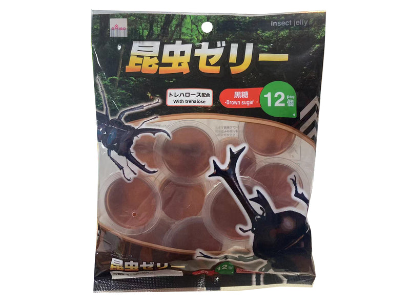 昆虫ゼリー（黒糖、１２個）１２個入