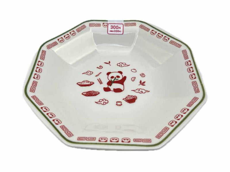 中華チャーハン皿（パンダ、約２２ｃｍ）