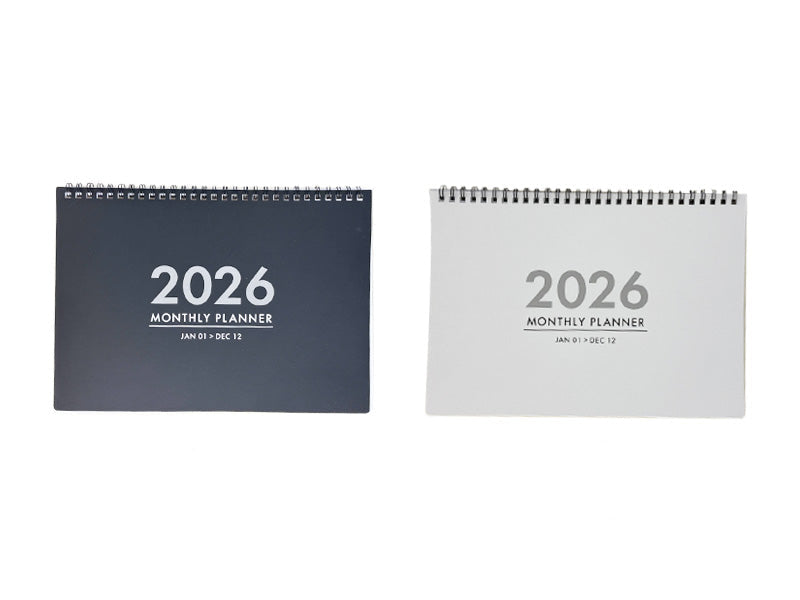 スケジュールＷリングカレンダー（Ｂ５、シンプル）