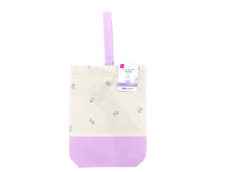 シューズバッグ（紫）