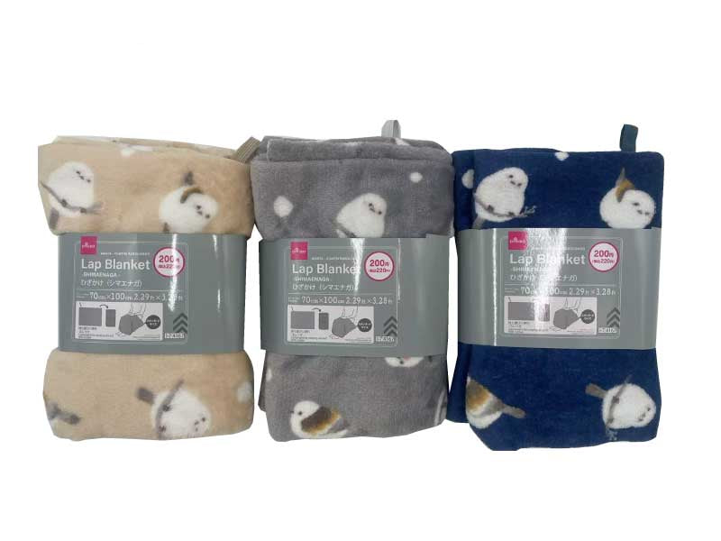 ひざかけ（シマエナガ）