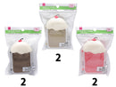 ケースキーホルダー（フロート、茶、モカ、赤）