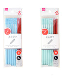 鉛筆（Ｂ６本）＋赤鉛筆（２本）セット