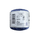 リサイクルレース糸（＃２０太、ラメ、ヘイズブルー）