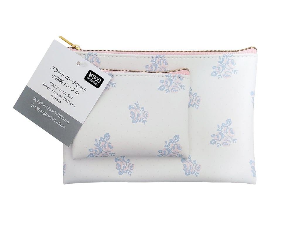 グレス フラットポーチセット 小花柄PL - スリーピーネットストア