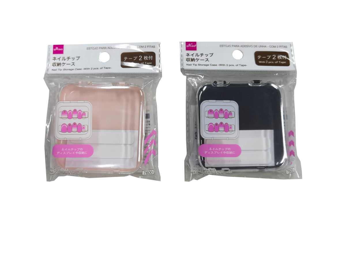 ネイルチップ収納ケース（テープ2枚付） - 100均 通販 ダイソーネット