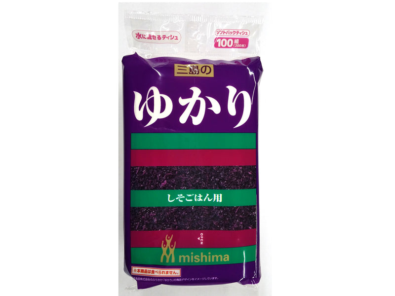 三島食品　ふりかけ　水に流せるソフトパックティシュ１００組