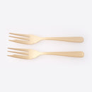 新潟燕 金メッキケーキフォーク２本組