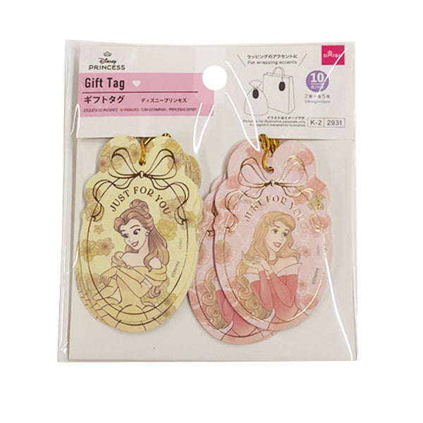 ギフトタグ、10枚、箔入（ディズニープリンセス） - 100均 通販