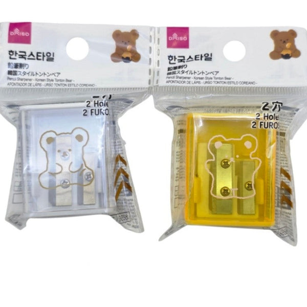 マーキングペン（韓国スタイルトントンベア、2本）イエロー、ブラウン