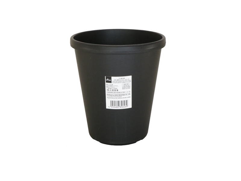 プラ植木鉢（5号、直径15．4cm、ブラック） - 100均 通販