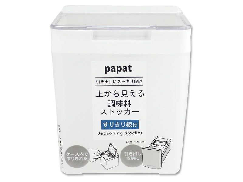 調味料ストッカー 上から見える調味料ストッカー - 100均 通販 ダイソーネットストア【公式】