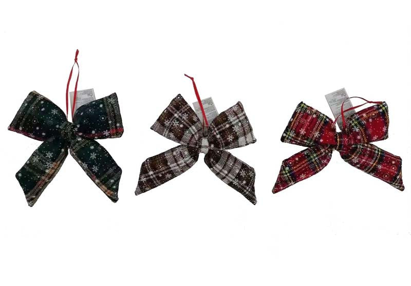 ファブリックリボンオーナメント