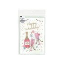 ビッググリーティングカードＢ（パーツ付、Ｗｅｄｄｉｎｇ、乾杯）