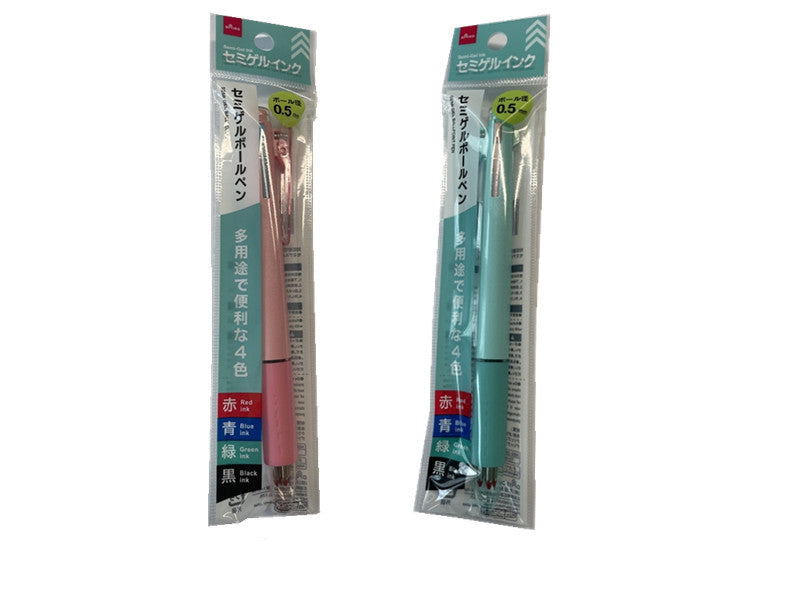 セミゲルボールペン（４色）０．５ｍｍ