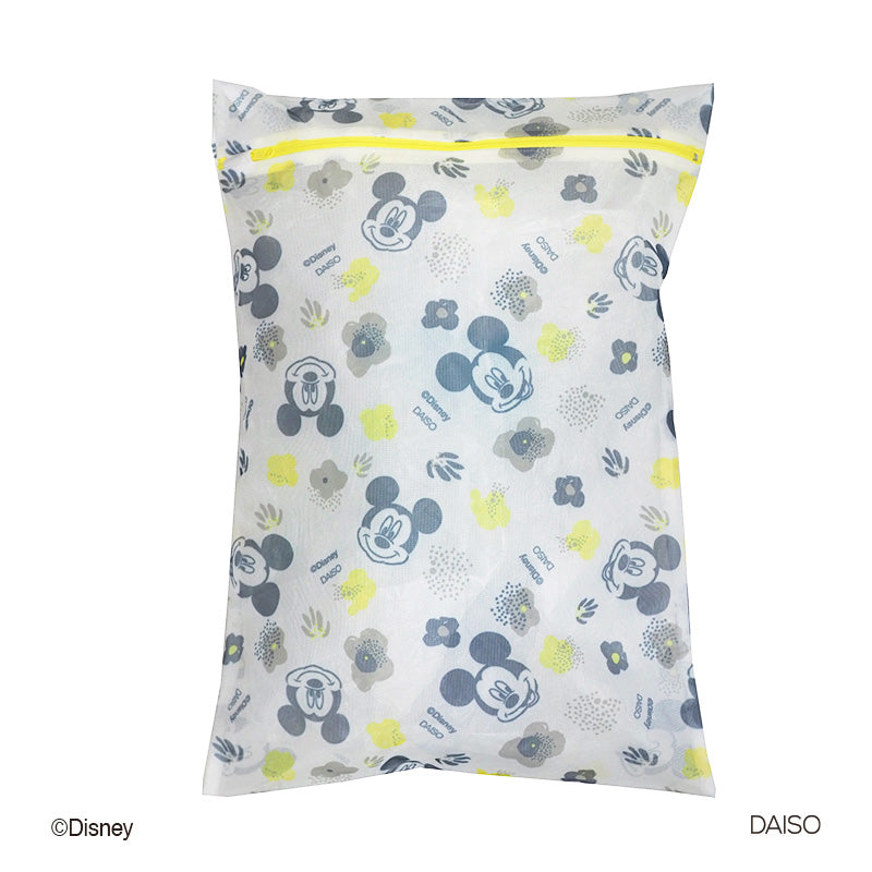 洗濯ネット、細目、角型（ミッキーマウス）