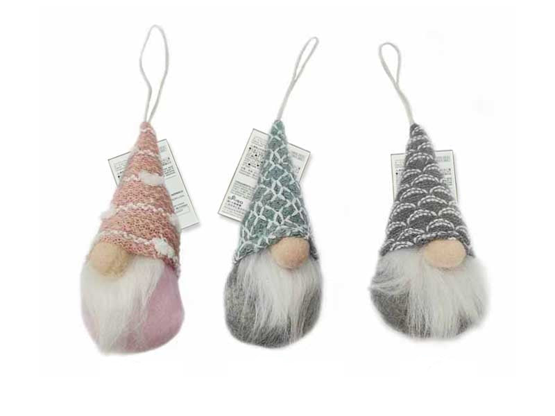 ファブリックトムテオーナメント（北欧）