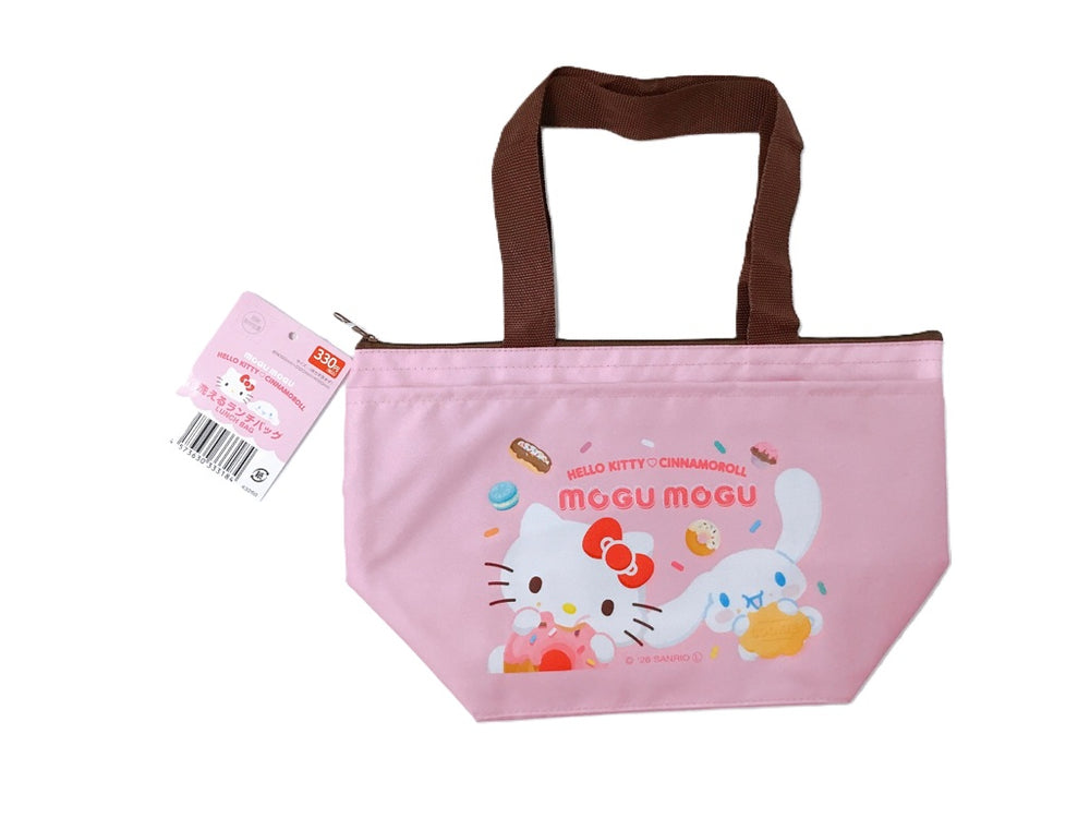 洗えるランチバッグ キティ＆シナモン MOGUMOGU - 100均 通販