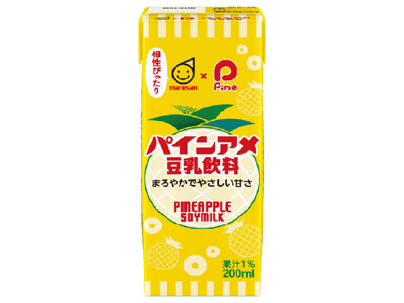 マルサンアイ　豆乳飲料パインアメ　２００ｍｌ