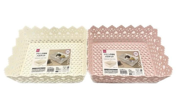 デザイン花模様バスケット - 100均 通販 ダイソーネットストア【公式】