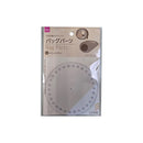 バッグパーツ（円型、クリア）