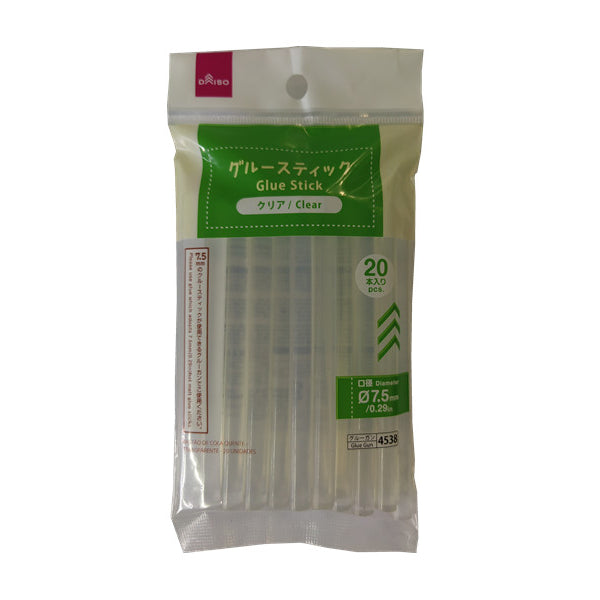 グルースティック（クリア、20本） - 100均 通販 ダイソーネット