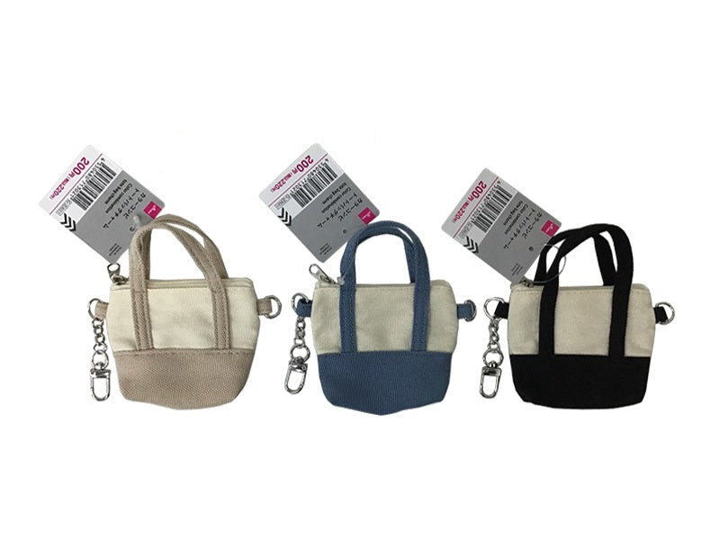 カラーコンビトートバッグチャーム