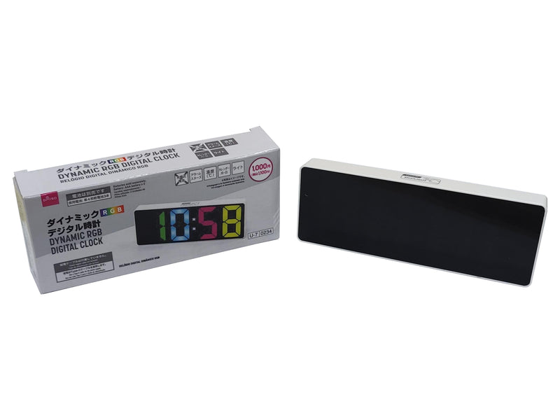 ダイナミックＲＧＢデジタル時計