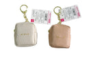 折りたたみエコバッグ（ミニポーチ付、ピンク、ベージュ）