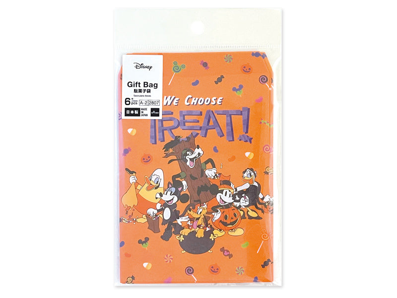 駄菓子袋、６枚、ＨＷＣＦ（ミッキー＆フレンズ）