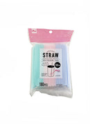 ストレートミニストロー（パステル、１８０本）