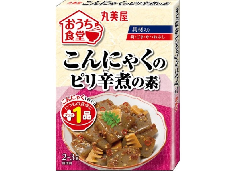 丸美屋　おうち食堂こんにゃくのピリ辛煮の素　１４０ｇ