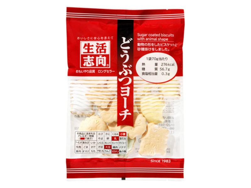 生活志向　どうぶつヨーチ　７０ｇ
