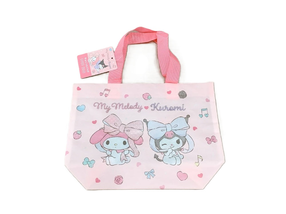 5点目100円♡新作♡新品♡マイメロちゃん♡大容量バック ちょこっとバッグ マイメロクロミ エンジェル - 100均 通販 ダイソー