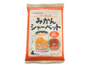 ニッコー　そのまんま　みかんシャーベット　４本