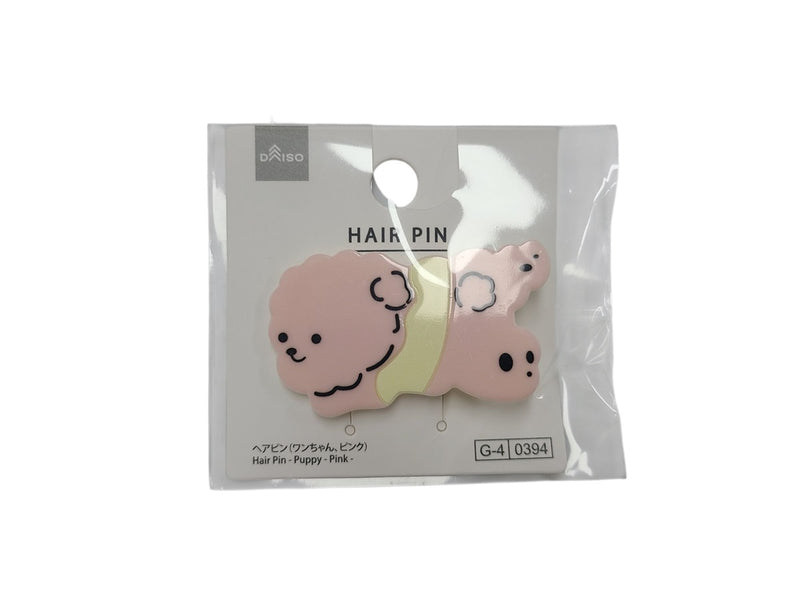 ヘアピン（ワンちゃん、ピンク） - 100均 通販 ダイソーネットストア