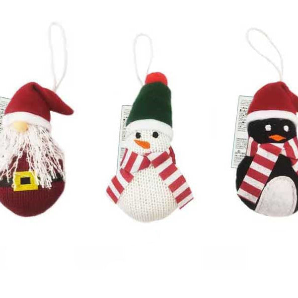 ファブリックオーナメント（ニットキャラクター） - 100均 通販