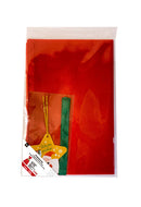 ラッピングバッグ（にこにこサンタ、リボン付、タグ付）