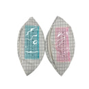 収納ＢＯＸ（グラフチェック柄、円筒形）