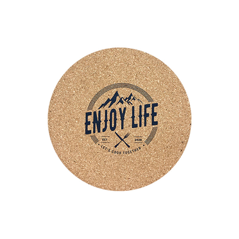 コルク鍋敷き ―ＥＮＪＯＹ ＬＩＦＥ―