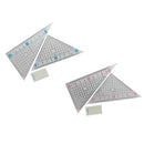 小学生　三角定規（２枚入）